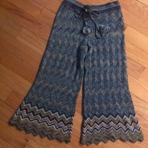Urban outfitters cropped knit pants